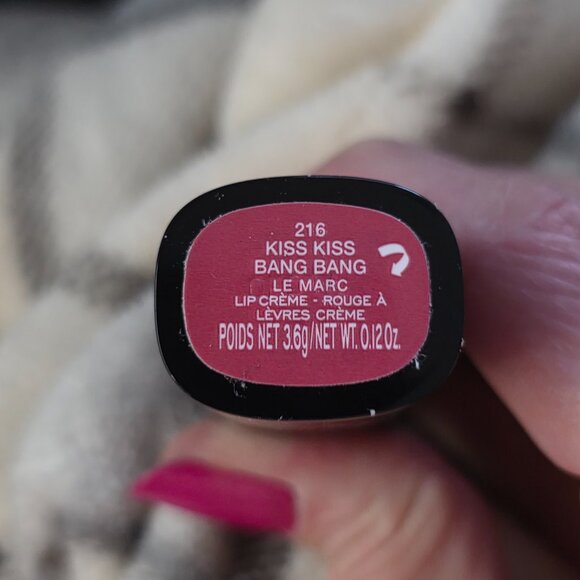 Marc Jacobs KISS KISS BANG BANG Lip Creme Lipstick (0.12 oz./Full Size) - Picture 7 of 7